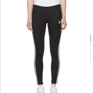 ADIDAS ORIGINALS 3 STRIPES LEGGINGS (UK 14)
